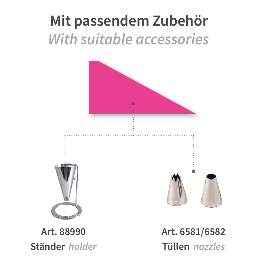 Pastry tubes Precision ΚΟΡΝΕ LDPE