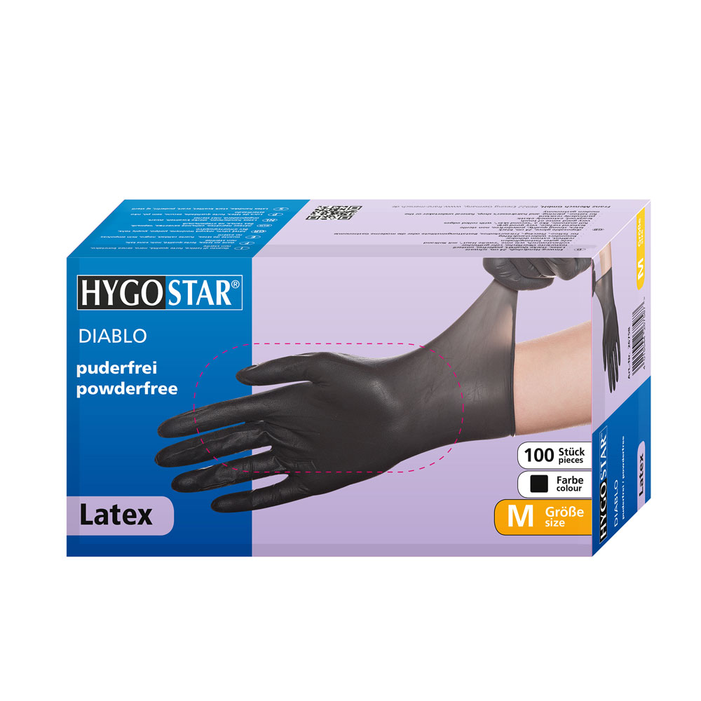 ΓΑΝΤΙ LATEX-HS DIABLO PFR BLACK