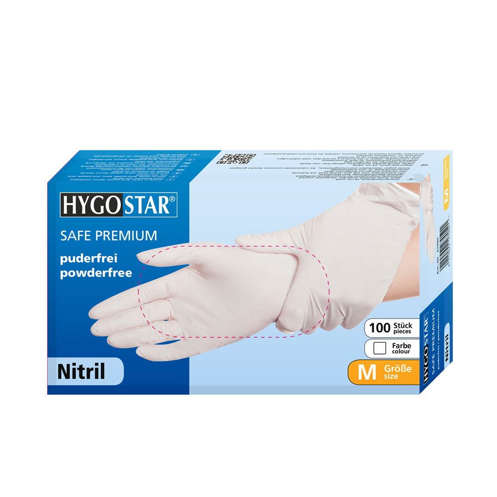 ΓΑΝΤΙ NITRILE WHITE PFR PREMIUM (100 τεμ.)