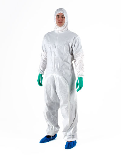 DROP-DOWN STERILE GARMENT WITH HOOD