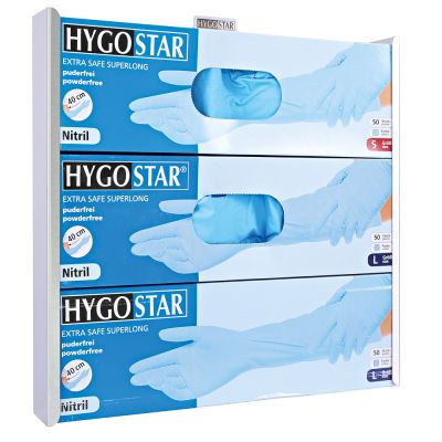 DISPENSER ΓΑΝΤΙΩΝ Extra Safe Superlong ΑΝΟΞΕΙΔ. (for 3 boxes) 889373 FOR 40CM